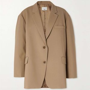 Frankie Shop Bea Blazer in XXS in Caramel/Camel